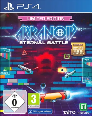 Produktbild von Astragon Arkanoid: Eternal Battle - Limited Edition, PlayStation 4, Multiplayer-Modus, E (Jeder)