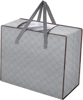 Productafbeelding van Opbergzak 90 L, Vouwbaar, Verstevigde handgreep, voor Kleding en Dekens