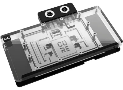 Obrázek produktu pro Alphacool Core RX 9070 XT Nitro+ transparent/chrom inkl. Backplate