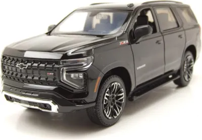Produktbild von Motormax 79392SW Chevrolet Tahoe Z71 2025 schwarz 1:24