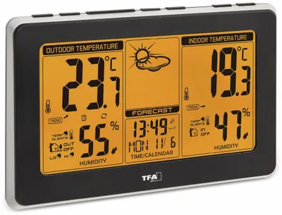 Immagine prodotto di TFA - Stazione meteorologica wireless MONDO 35.1151.01 - nero