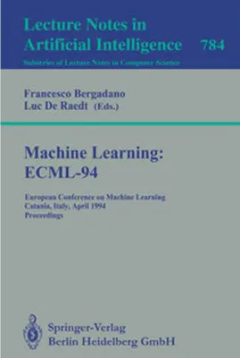 Immagine prodotto di Machine Learning: ECML-94