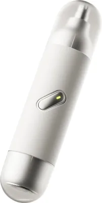 Produktbild von Elektrischer Nasenhaartrimmer und Gesichtstrimmer, 2-in-1, IPX7 Wasserdicht, Mini-Reise-Rasierer, LED Beleuchtung, Typ-C Ladegerät