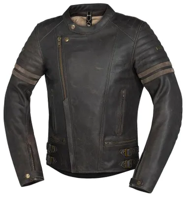 Produktbild von IXS Andy Motorrad Lederjacke, braun, 56