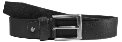 Produktbild von Leonardo Verrelli Herren Gürtel  hochwertiges Echtleder, kürzbar, schwarz, 90 cm - 140 cm (Bundweite)