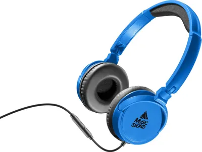 Obrázek produktu pro Music Sound 8018080429569, Kabel, Hovory/hudba, 220 g, Sluchátka s mikrofonem, Modrá