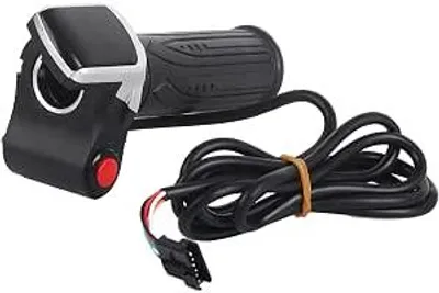 Produktbild von E-bike Gasgriff mit LCD Bildschirm - Elektrisch Fahrrad Throttle - Display für 36V/48V E-Bike & Scooter