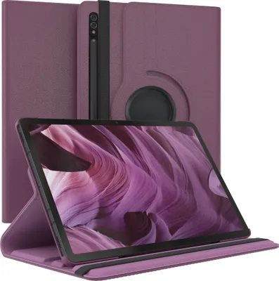 Produktbild von EAZY CASE - Tablet Hülle für Samsung Galaxy Tab S7 Schutzhülle, Tablet Case 360° drehbar in Violett