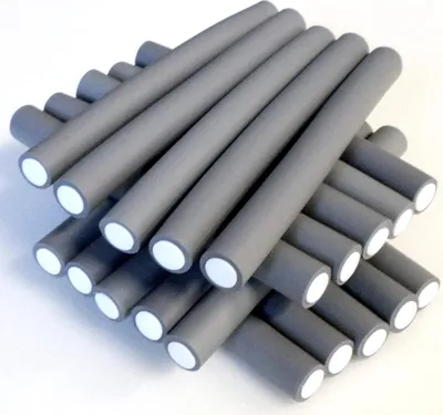 Produktbild von FP Papilotten - Flex-Wickler Set 24 Stck. 19 mm grau + Kosmetiktasche - (Deutscher Fachhändler!)