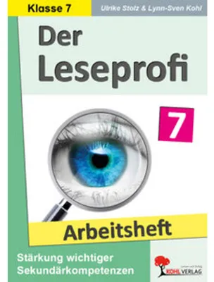 Obrázok produktu pre Der Leseprofi / Arbeitsheft - Fit durch Lesetraining / Klasse 7