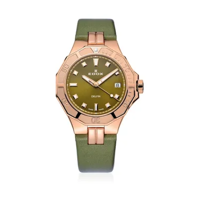 Produktbild von Edox - 53020 37RC VR - Armbanduhr - Damen - Delfin Diver Date Lady