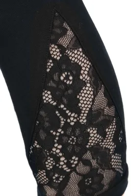 Produktbild von RED by EMP Damen Leggings mit Spitze schwarz S