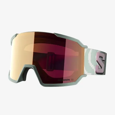 Produktbild von SALOMON Brille S/View 3 ICEBERG GREEN/RUBY Einheitsgröße