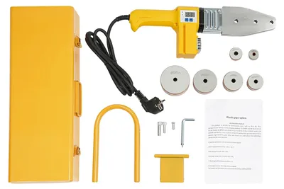 Image de Machine à souder par emboîtement, puissance 850 W, écran numérique, jaune