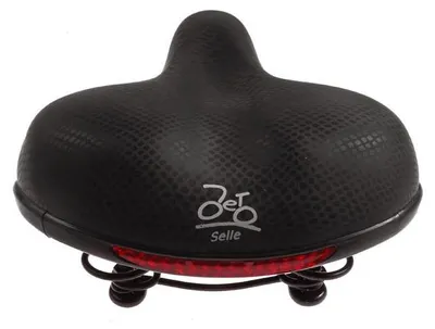 Produktbild von JET 888818786961 Fahrradsattel mit Federn und Reflektor