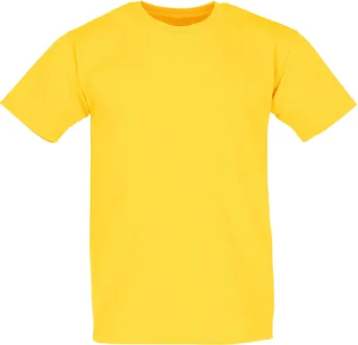 Produktbild von Fruit of the Loom Valueweight T-Shirt Farbe: gelb Größe: M