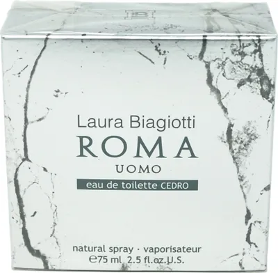 Zdjęcie produktu dla Laura Biagiotti Roma Uomo Cedro – woda toaletowa dla mężczyzn 75 ml