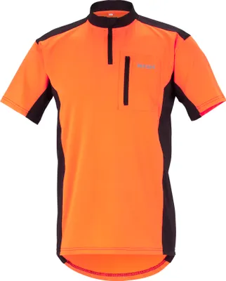 Produktbild von KOX Funktionsshirt Kurzarm Orange/Schwarz Größe S
