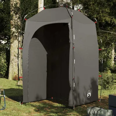Image de vidaXL Tente de douche brune imperméable