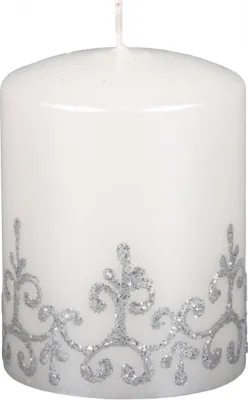 Image de Bougie de Noël Nohel Garden TIFFANY WAR d7x10cm