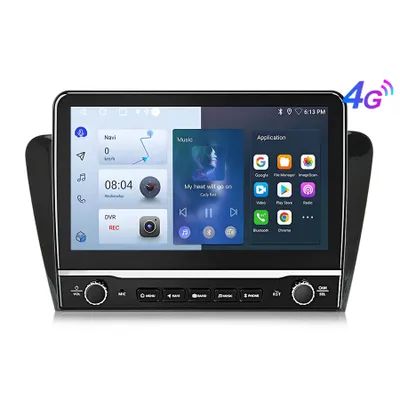 Produktbild von 10.1 Zoll Carplay Andriod 13 Autoradio WIFI BT GPS Navi Für Škoda Octavia 2013-2018 WIFI BT RDS DSP DAB+ 4G SIM USB FM 1280*720P 8kern 4+64GB