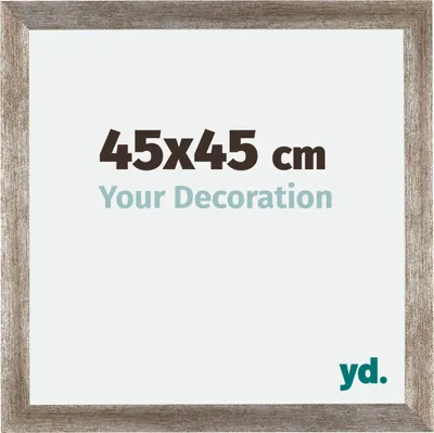 Produktbild von Bilderrahmen, 45x45 cm, Metall Vintage, MDF, Mura