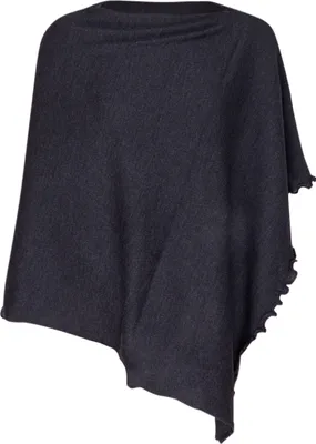 Zdjęcie produktu dla Eagle Products Ladies Cape Poncho Fiona antracytowa wykonana w 100% z cienkiej wełny
