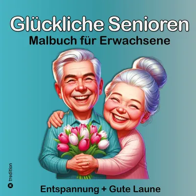 Produktbild von Malbuch für Senioren - Beschäftigung für ältere Menschen - Gehirntraining für Malgruppen