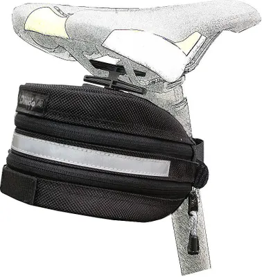 Produktbild von Black Dingo Satteltasche Gr.L Fahrrad Sattel Tasche Fahrradtasche Werkzeugtasche