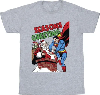 Produktbild von DC Comics - T-Shirt für Herren BI45409 (S) (Grau)