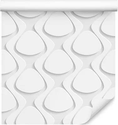 Immagine prodotto di 10m VLIES TAPETE Rolle ABSTRAKTE FORMEN 3D Decorazione 6410
