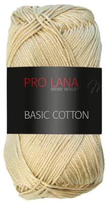 Produktbild von Pro Lana Basic Baumwolle 50g (106) beige