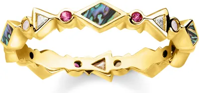 Image de Thomas Sabo Bague TR2229-295-7-52 argent doré