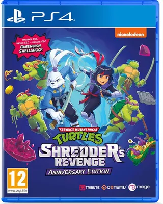 Zdjęcie produktu dla Teenage Mutant Ninja Turtles: Shredder's Revenge Anniversary Edition (PS4)