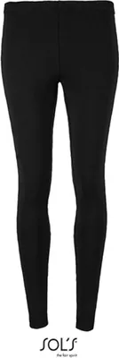 Produktbild von SOLs 03819 | WomenŽs Jill Legging - Damen - Farbe: Deep Black - Größe: XS