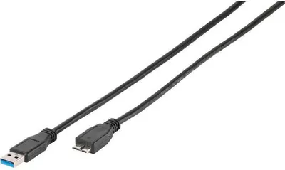 Produktbild von USB 3.1 Gen.1 Anschlusskabel, USB A Stecker <-> USB Micro B Stecker, 0