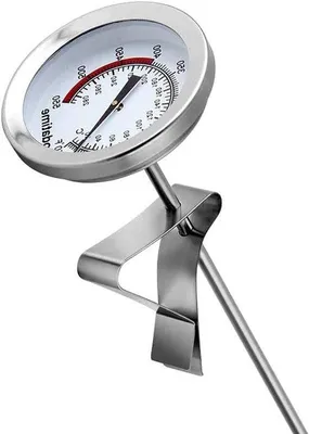 Produktbild von RVS Frituurpan mit Thermometer für gebratenen Fritten & Grillen