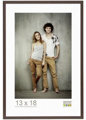 Fotolijst, beige, 13 x 18 cm, Holzrahmen, rechteckig