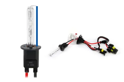 Produktbild von Xenonlampe H1 8000K 35W, AMIO-01418, Ersatz für Halogenlampen