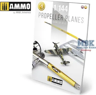 Imagen del producto de Hélice para aviones MIG AMIG6144, escala 1/144, volumen 1