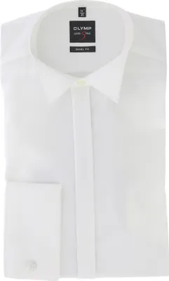 Produktbild von OLYMP Business & Freizeithemd Level 5 Body Fit Kläppchen Kragen Hellbeige, Grösse:36