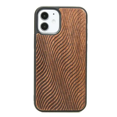 Obrázok produktu pre Drevené puzdro pre iPhone 12 Mini, Bewood Merbauwellen