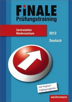 Produktbild von Finale - Prüfungstraining, Niedersachsen, 2012 Deutsch, Zentralabitur