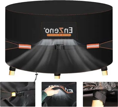 Productafbeelding van Waterdichte beschermhoes voor tuinmeubelen, met ventilatiesleuf - Gemaakt van 420D Oxford-stof - Geschikt voor buitengebruik - 150 x 71 cm