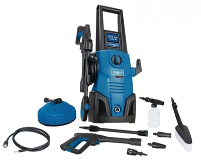 Produktbild von Scheppach Hochdruckreiniger HCE1650 | 1600 W | 6,8 L/min | 135 Bar | mit Zubehör