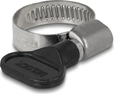 Zdjęcie produktu dla DELOCK Schlauchschelle, Flügelmutter 16-25mm 10 Stk. schwarz