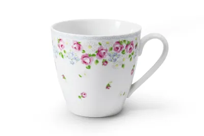 Obrázok produktu pre Hrnček, 0,30 l, RoseLine, I., Leander, český porcelán Bez monogramu