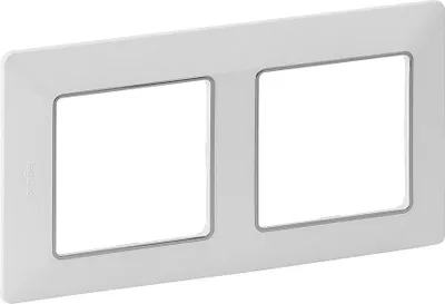Obrázek produktu pro Legrand VLIFE 2FACH RAHMEN UW/CHROM (754032)