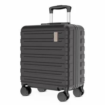 Produktbild von VALLSERO Trolley 16 Zoll koffer Reisekoffer Reisetrolley 30L Rollkoffer,Mit TSA-zugelassenen Schloss, hochfester ABS, Schwarz