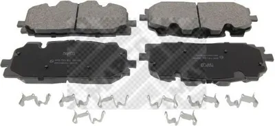 Produktbild von MAPCO Bremsbeläge Satz Vorne für AUDI A4 B9 Avant (8W5, 8WD) 6998